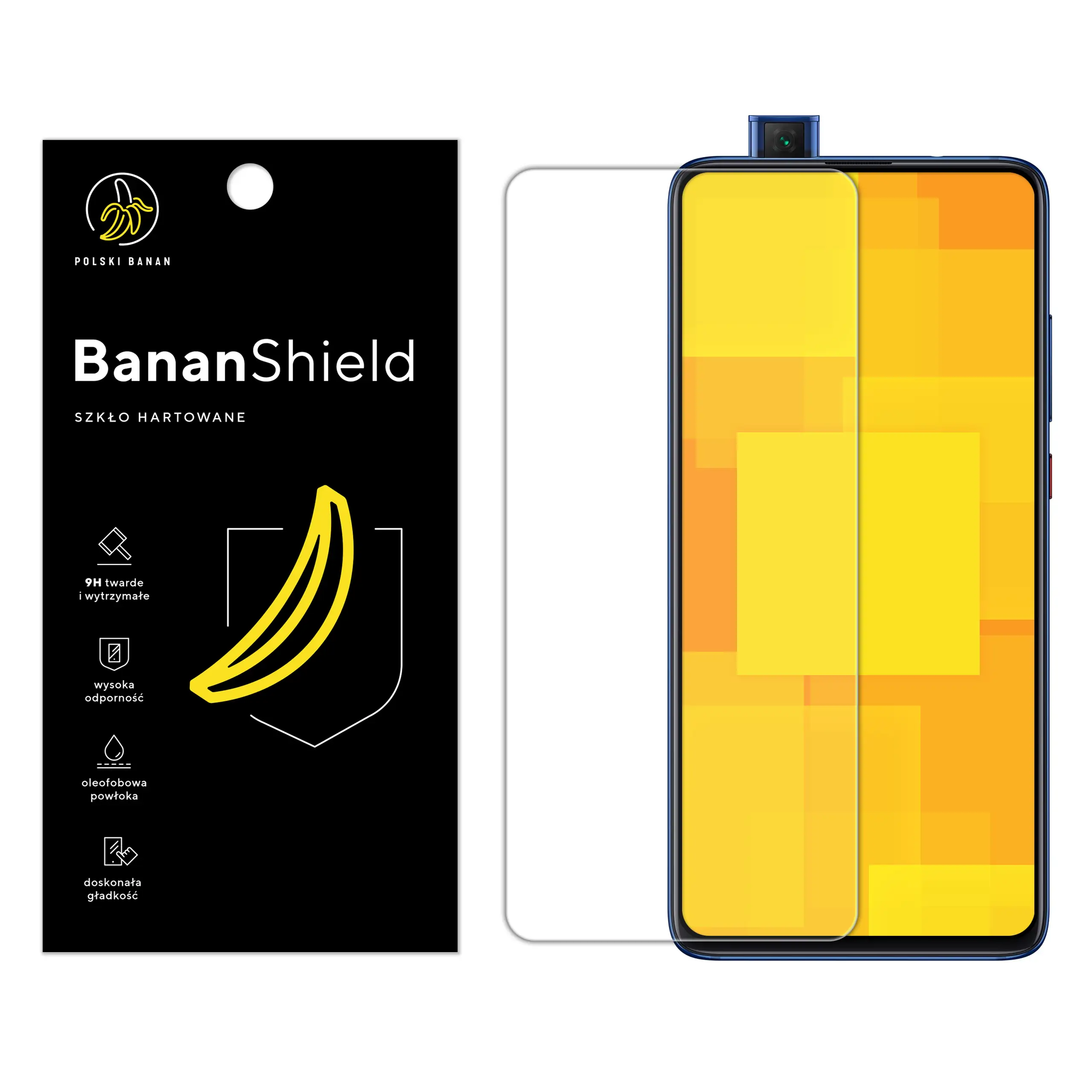Szkło hartowane Polski Banan BananShield do Xiaomi Mi 9T